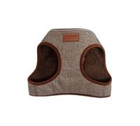 Ancol Dog Harness Heritage Collection Herringbone – Step-in, Reflective, Snap Buckle – S/M