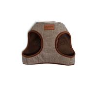 Ancol Herringbone Step In Dog Harness Reflective Soft Breathable Secure Fit Snap Buckle Pet Puppy Leash Small