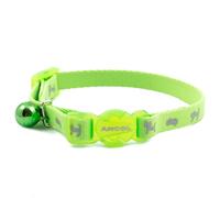 Ancol Hi-Vis Safety Kitten Collar, Neon Green