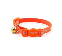 Ancol Hi-Vis Safety Kitten Collar, Neon Orange