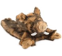 Ancol Huge Hog No Squeak Plush Dog Toy Puppy Playtime Chew Soft Silent Indoor O