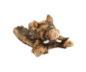 Ancol Huge Hog No Squeak Plush Dog Toy Puppy Playtime Chew Soft Silent Indoor Outdoor Fun Durable Pet Companion Gift for Dogs