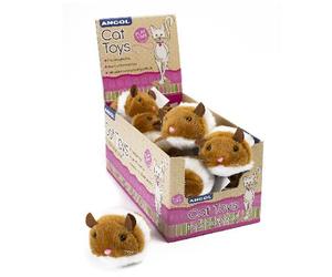 Ancol Jittery Mouse Cat Toy x12