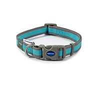 Ancol Made From Recycled Bottles Blue and Grey Collar - Large (45-70cm)