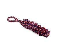 Ancol Made From Log Rope Toy Strong Tough Fun Tugging Play Interactive Outdoor Retrieval Games Durable Heavy Duty Pet Puppy Toy for All Breeds - Small