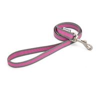 Ancol Made From Recycled Bottles Pink and Grey Lead - 19mm x 1m