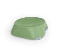 Ancol Made From Round Shallow Pet Bowl in Green Dishwasher Safe Hygienic Lightweight Durable Non-Slip Bottom Indoor Portable Dog Puppy Feeding Dish
