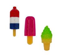 Ancol Mini Ice Lolly Cooling Toys (Pack Of 3)