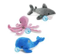 Ancol Mini Made From Shark/Whale/Octopus Dog Toy - Pet Toys