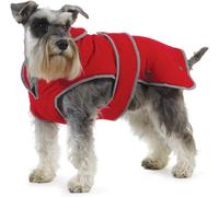 Ancol Muddy Paws All Weather Stormguard Coat . Poppy Red. Size Medium ( length