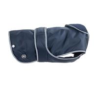 Ancol Stormguard Fleece Lined Dog Coat and Chest Protector - Navy - Medium