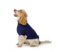 Ancol Muddy Paws Cable Knit Dog Puppy Sweater Blue - Luxurious Knitted Pet Jumper with Full Length Coverage - Cold Weather Protection and Additional Layering - XXS