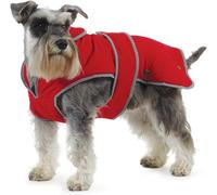 Ancol Muddy Paws Stormguard Coat, Poppy Red, Medium (40cm Length)