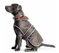 Ancol Muddy Paws Stormguard RED, BLUE BROWN Waterproof Fleece Lined Dog Coat New