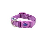 Ancol Nylon Adjustable Collar Purple 20-30cm Size 1-2