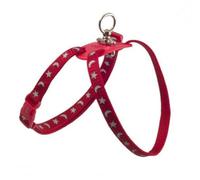 Ancol Nylon Harness Figure 8 Moon & Stars Red