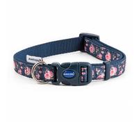 Ancol Nylon Navy Rose Adj Collar S2-5