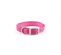Ancol Nylon Padded Dog Collar - Pink - Size: Large