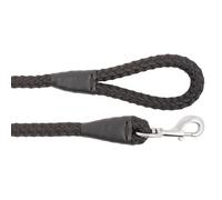 Ancol Nylon Super Rope Lead Black Weatherproof Easy To Clean Flexible 1.07mx20mm