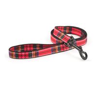 Ancol Nylon Tartan Lead Red (1 m x 19 mm)