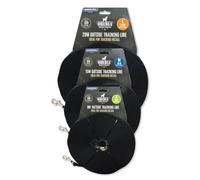 Ancol Obedia Weatherproof Nylon Dog Recall Training Line, 20m | Supports distance control for open area fetch and play; versatile gear built for professional or everyday use.