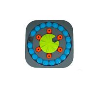 Ancol Örva Puzzle Wheel Interactive Dog Toy - Boredom Buster Brain Stimulating - Smell Training Foraging Toy - Funny Treat Dispenser