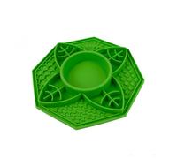 Ancol Orva Suction Cup Slow Feeder Leaf Design