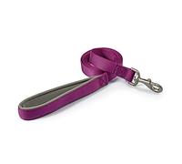 Ancol Viva Padded Purple Dog Lead - 2.5cm x 150cm