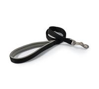 Ancol padded Nylon Lead Black 1m x 25mm