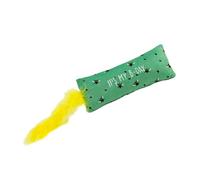 Ancol Soft Plush Cat Kicker Toy - Birthday Patterned Kitten Fun Accessory - Indoor Play for Small Pets