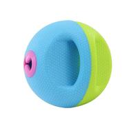 Ancol Playtime Squeaky Dog Treat Ball Lightweight Floatable Interactive Outdoor Retrieval Play Strong Durable Fun High Bounce Pet Puppy Fetch Toy