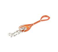 Ancol PVC Easy Tie Out Dog Lead Orange Comfortable Training Cable Leash for Dogs - Durable Chew Resistant Rainproof Design - Small