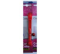 Ancol Gloss Reflective Cat Collar with safety buckle Red