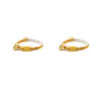 Ancol Reflective Safety Buckle Cat Collar Yellow 10 ml (Pack of 2)