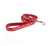 Ancol Reflective Star Lead - Red