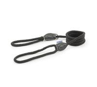 Ancol Rope Slip & Control Lead Black 1.5Mx12mm