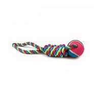 Ancol Ropey Ragger Ball Coil Tugger Dog Toy