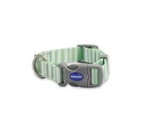 Ancol Stripe Patterned Round Dog Collar Lightweight Sturdy Adjustable Buckle Durable Secure Fit Soft Comfortable Stylish Pet Puppy Leash - Small