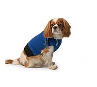Muddy Paws Blue Scarf Dog Jumper Xxsmall