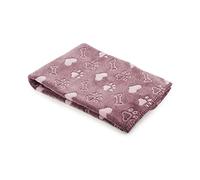 Ancol Comfort Blanket Sleepy Paws - Dog and Cat - Pink