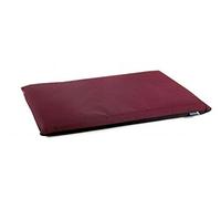 Ancol Sleepy Paws Dog Waterproof Flat Pad in Burgundy - Comfortable Outdoor Pet Bed with Removable Cover - Garden Puppy Blanket Mat - 122 x 76cm
