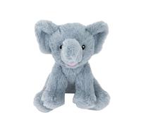 Ancol Small Bite Grey Elephant Dog Toy - Cuddly Toy for Puppies & Small Dogs, Gentle Comfort Toy that Holds Scents Soft Plushie