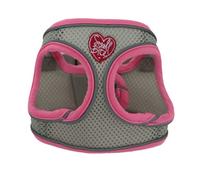 Ancol Small Bite Pink Dog Step In Harness Reflective Soft Breathable Pet Puppy Leash 30 to 36cm