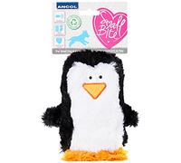 Ancol Small Bite Plush Penguin with Squeaker Dog Toy