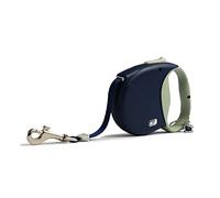 Ancol Small Bite Retractable Lead Sapphire Gem Stone Crown Design for Puppies and Small Dogs - 3.5m Tape with Matt Coloured Shell