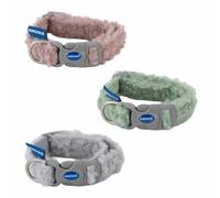 Ancol Small Bite Teddy Bear Dog Collar, Pebble Medium 30-50cm | Adjustable sizing ensures growing pups stay comfortable, reducing neck strain during daily walks and training.