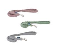 Ancol Small Bite Teddy Bear Dog Lead 100cm x 1.9cm, Pebble | Proportioned for puppies and small dogs; matches coordinating collars, step-in harnesses, beds, and toys.