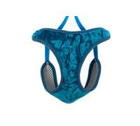 Ancol Soft Velvet Cat Harness & Lead Cool Teal Small