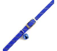 Ancol Soft Weave Reflective Cat Collar - Blue