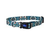Ancol Soho Aztec Adjustable Recycled Materials Dog Collar, Small 20-30cm | Weather-resistant and hardwearing construction protects against elements; supplied in widely recyclable packaging.